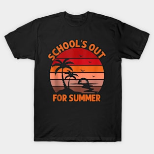 Schools Out For Summer Happy Last Day Of School Tank Top T-Shirt